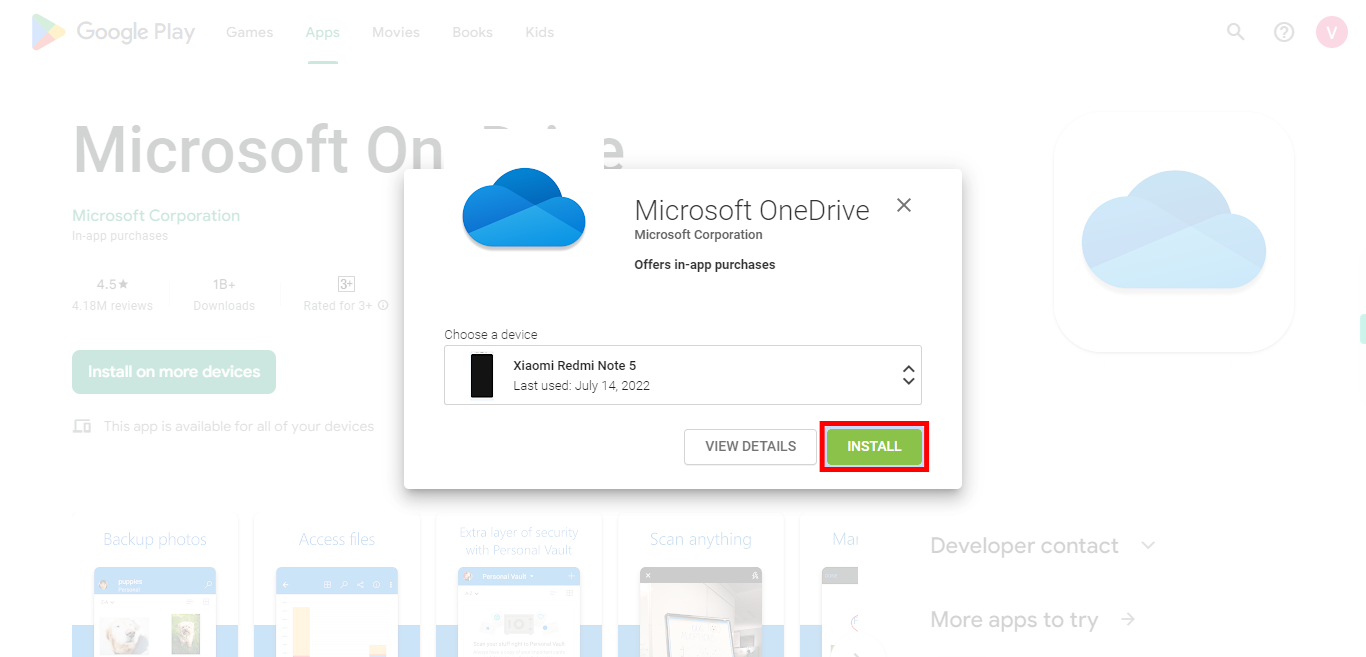 Microsoft OneDrive - Apps on Google Play