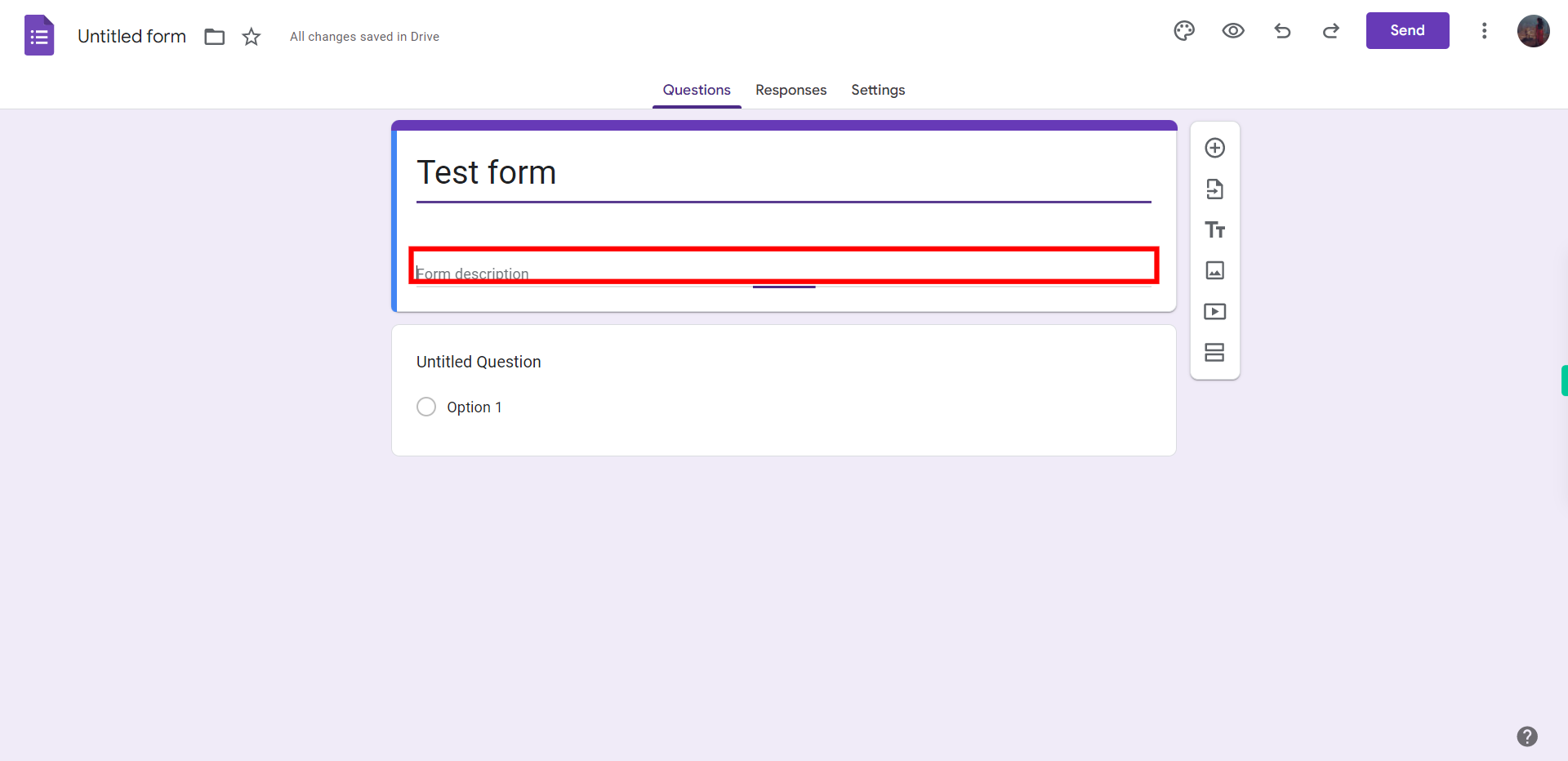 Untitled form - Google Forms