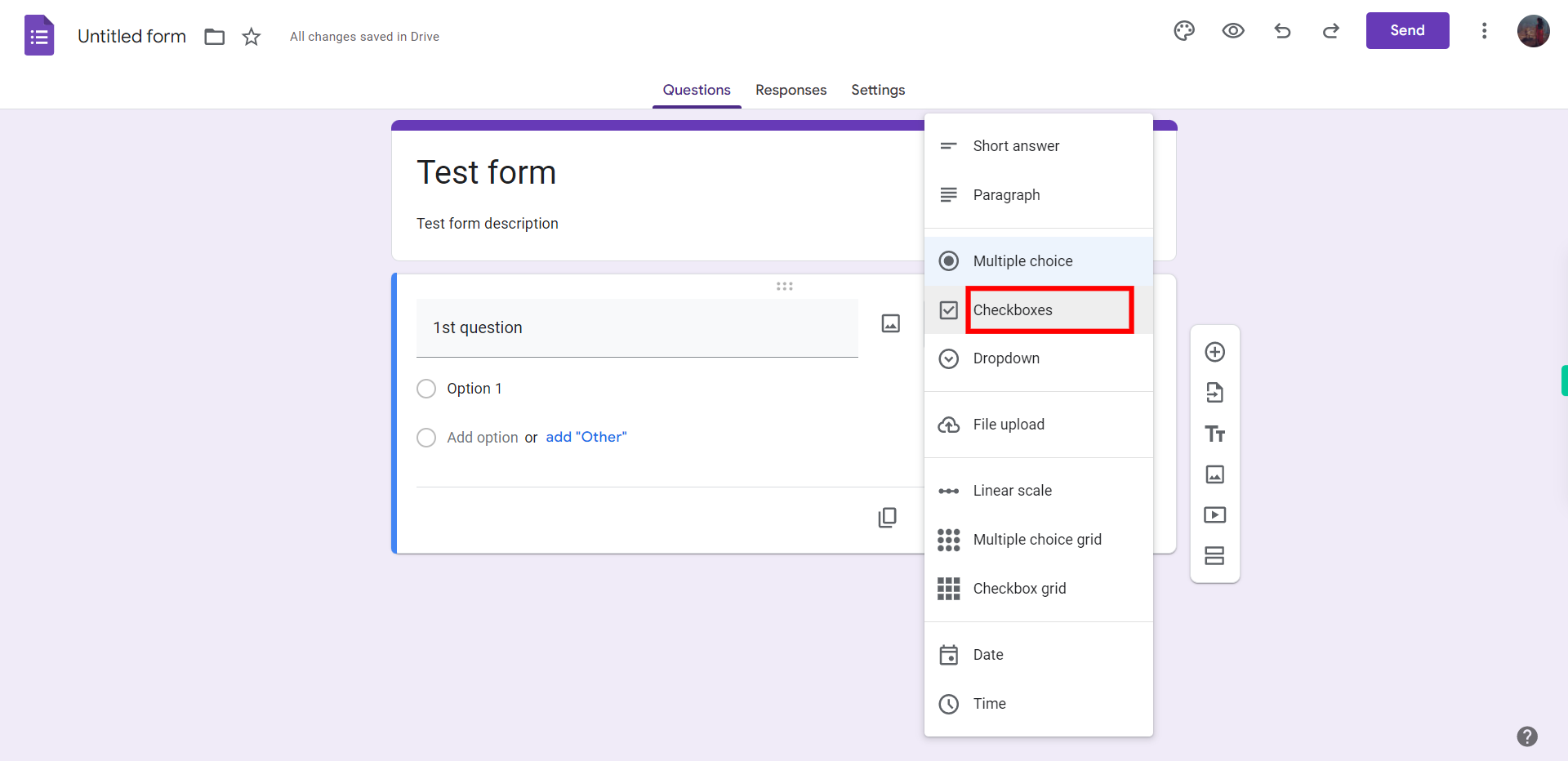 Untitled form - Google Forms