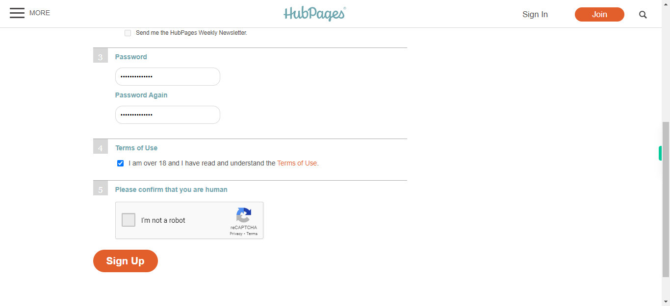 Write for the HubPages Network - Sign Up Now