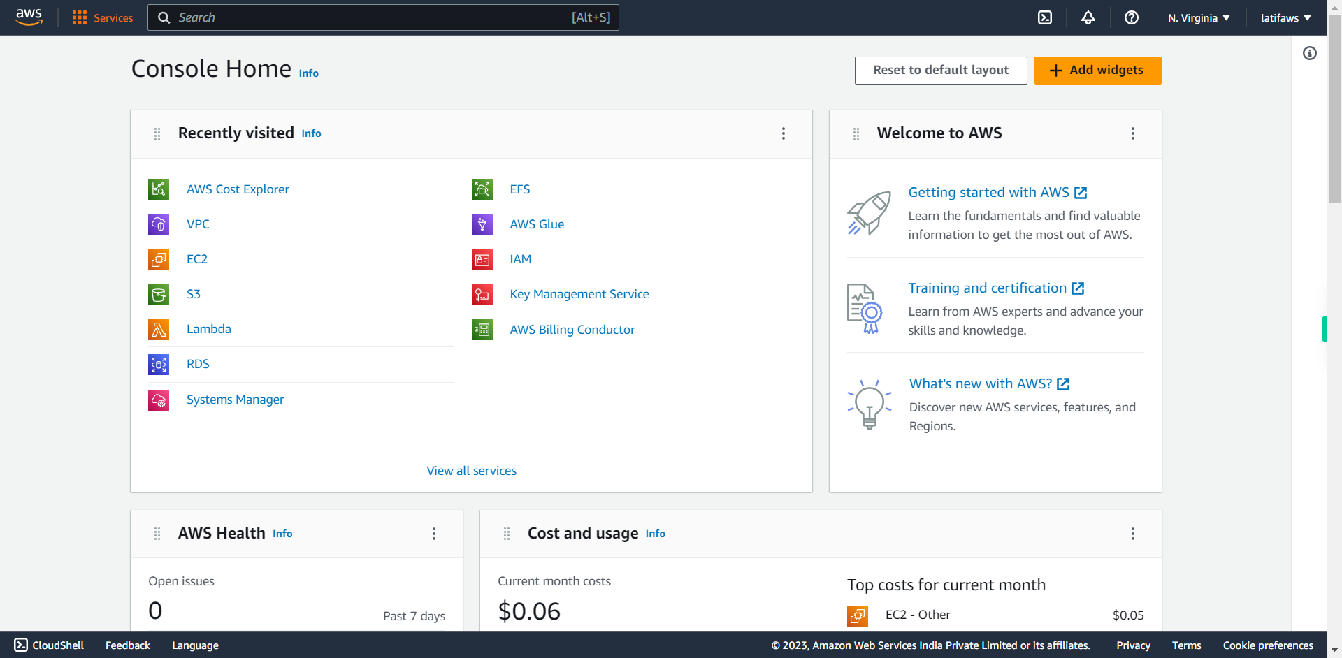 AWS Management Console