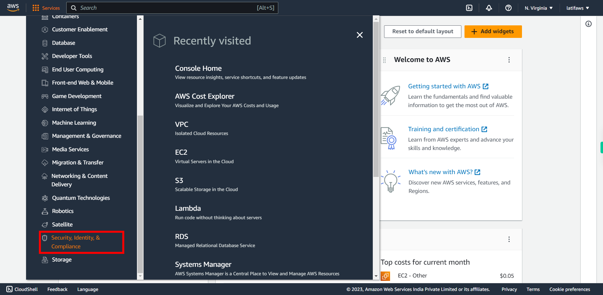 AWS Management Console