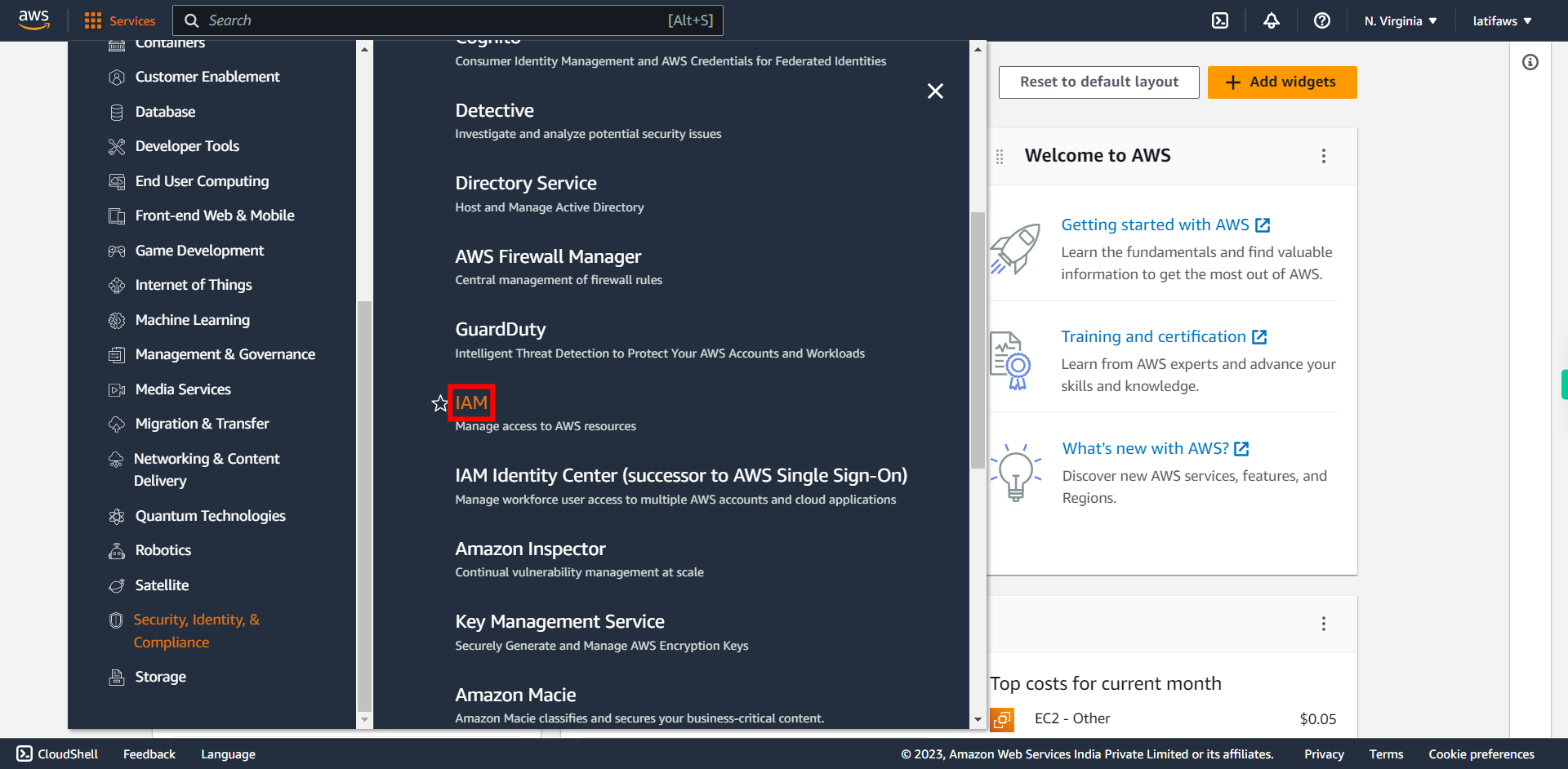 AWS Management Console