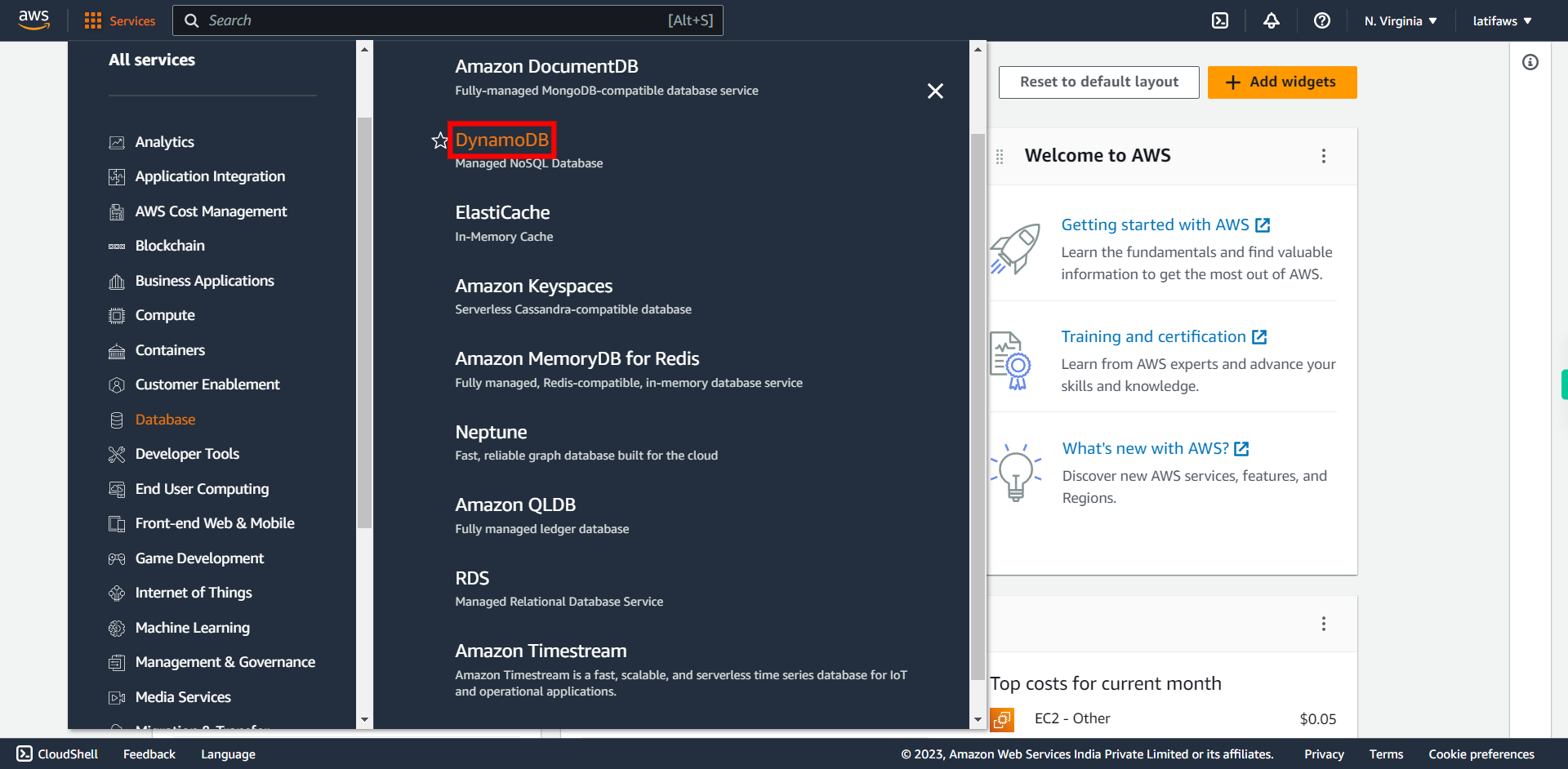 AWS Management Console