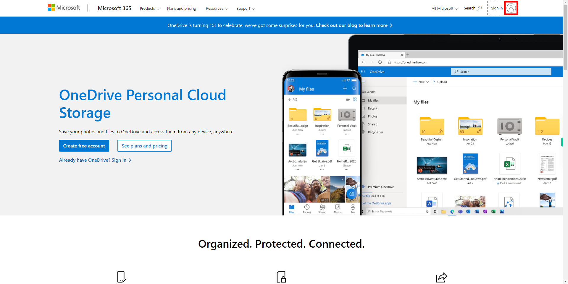 Free Cloud Storage - Share Files & Photos | Microsoft OneDrive