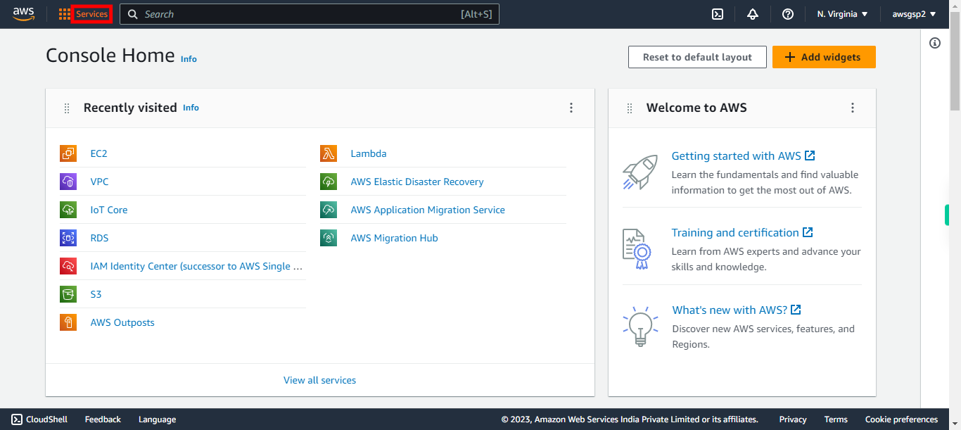 AWS Management Console