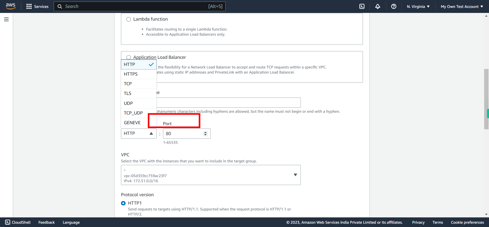 Target groups | EC2 Management Console