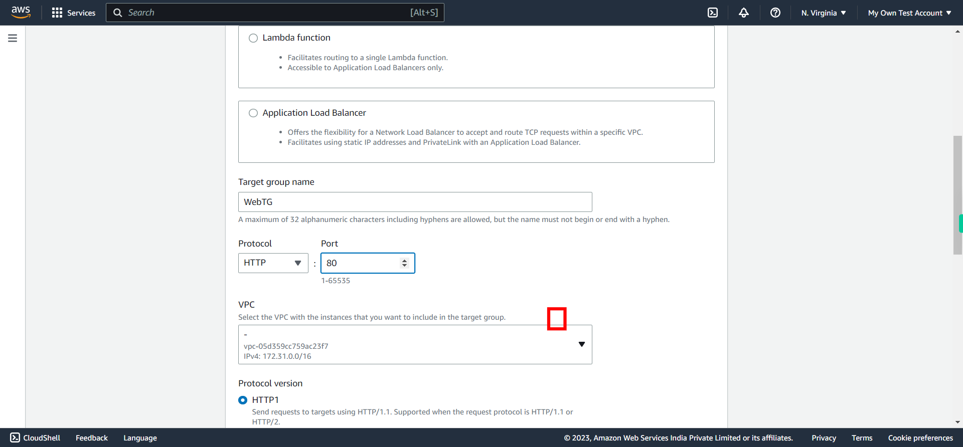 Target groups | EC2 Management Console