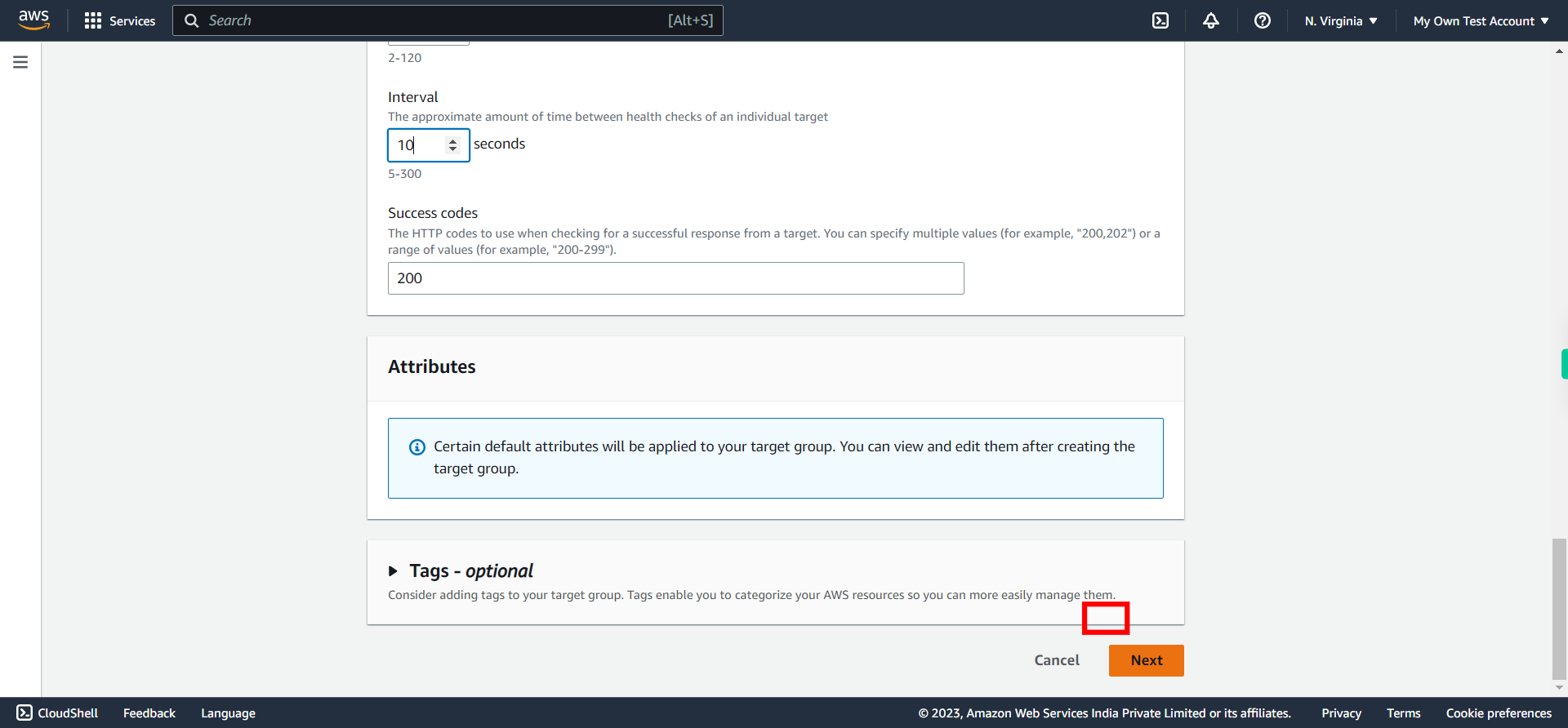 Target groups | EC2 Management Console