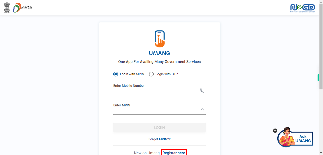 UMANG - One App, Many Government Services