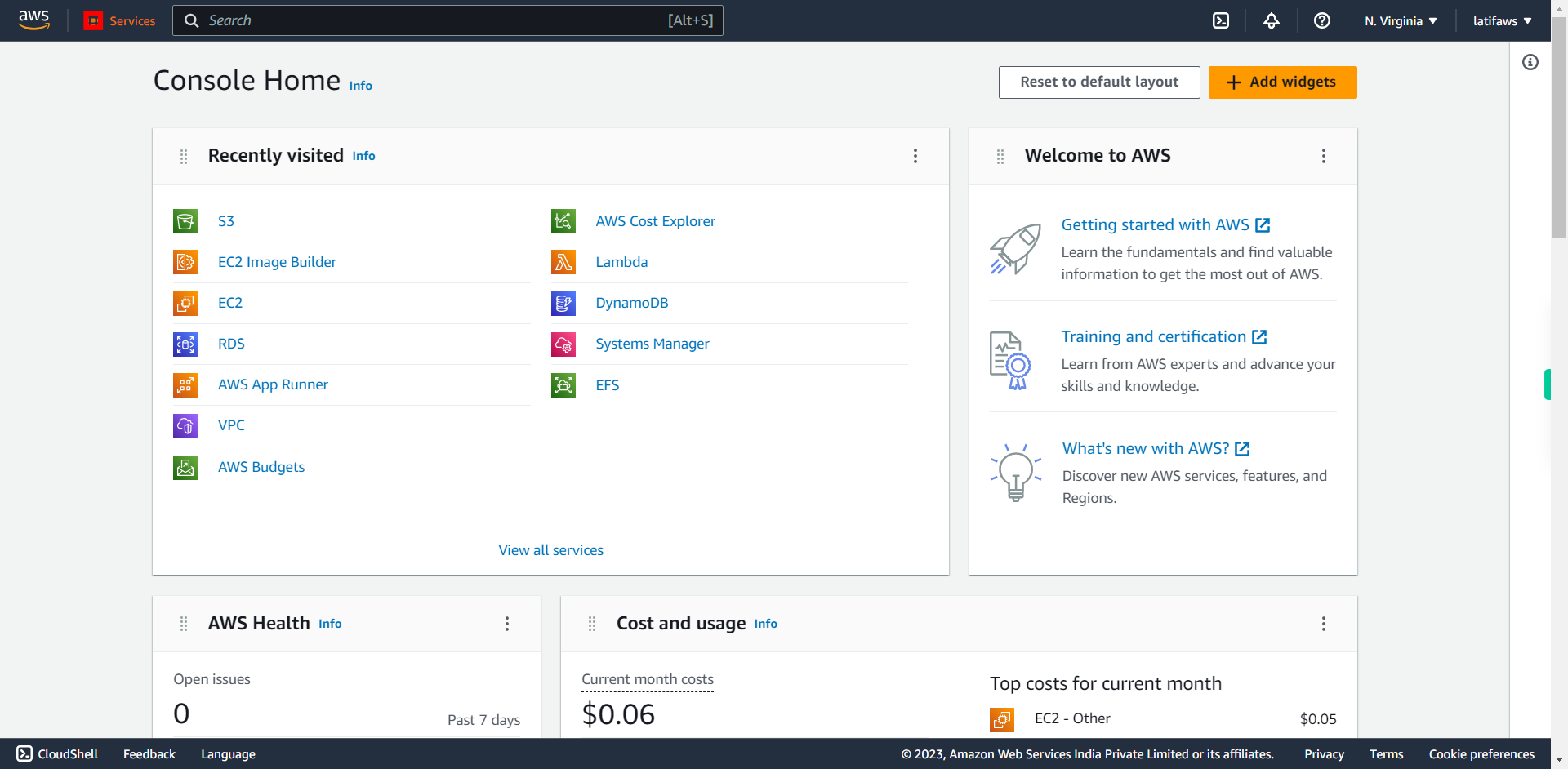 AWS Management Console