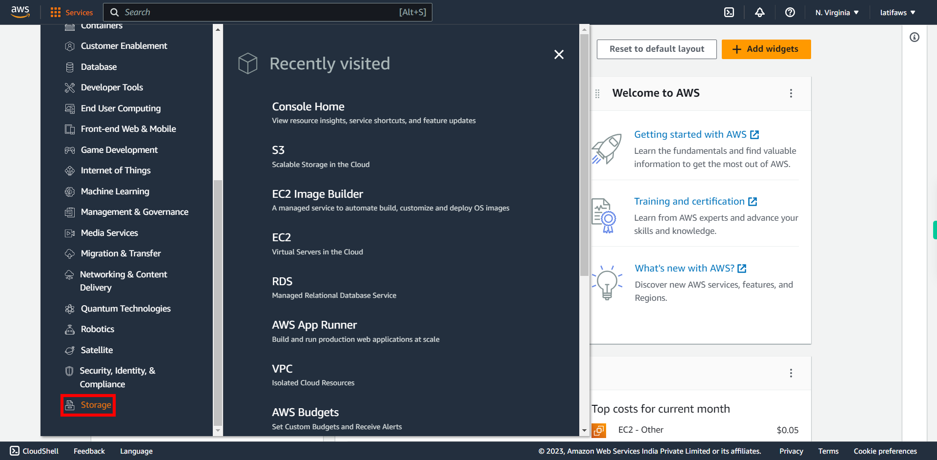 AWS Management Console