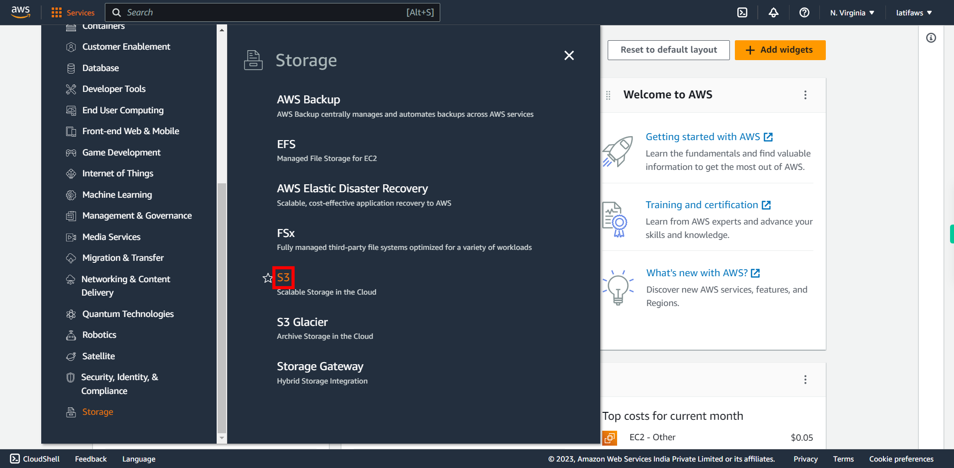 AWS Management Console