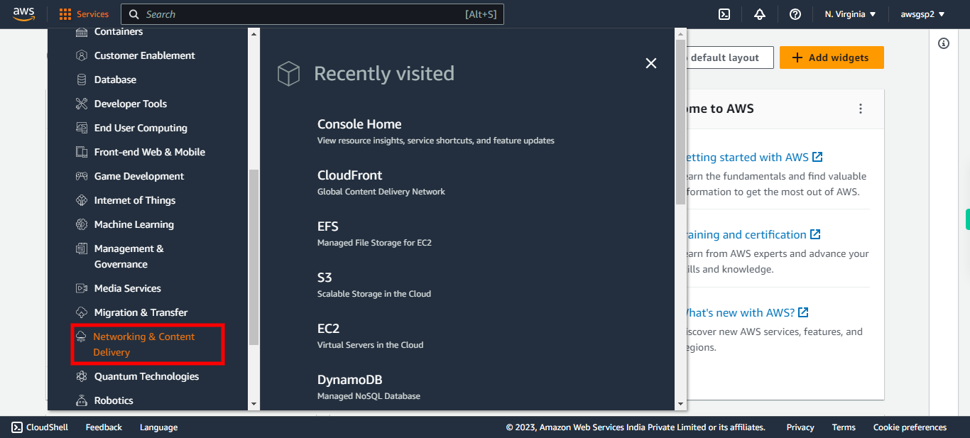 AWS Management Console