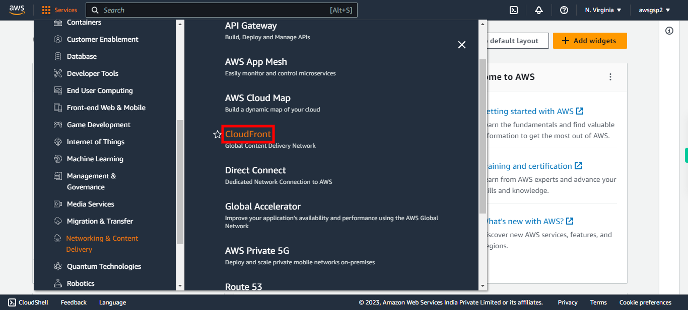 AWS Management Console