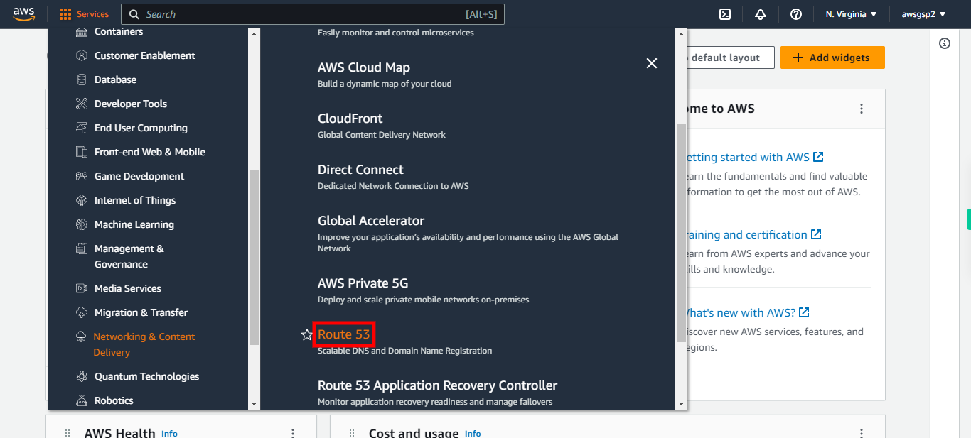 AWS Management Console