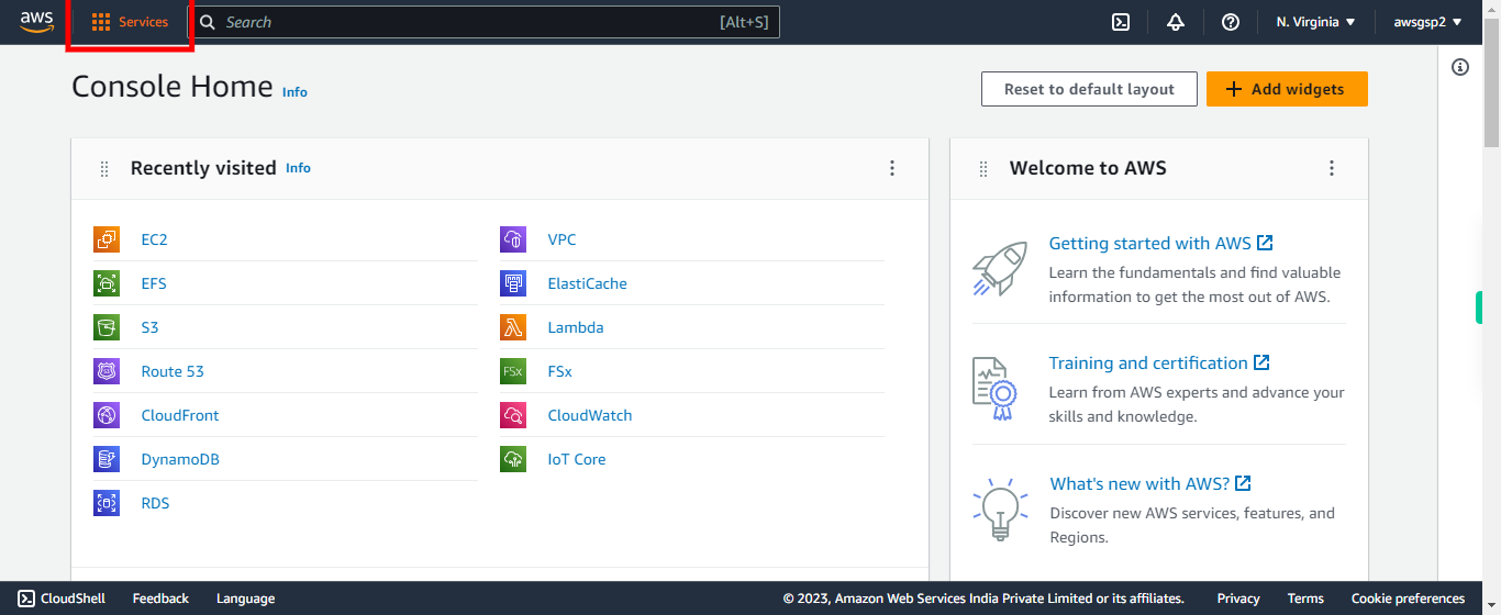 AWS Management Console