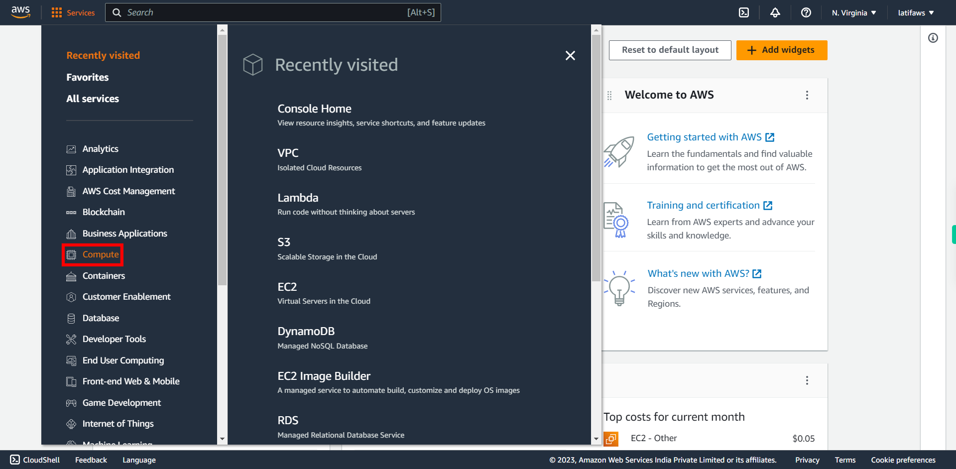 AWS Management Console