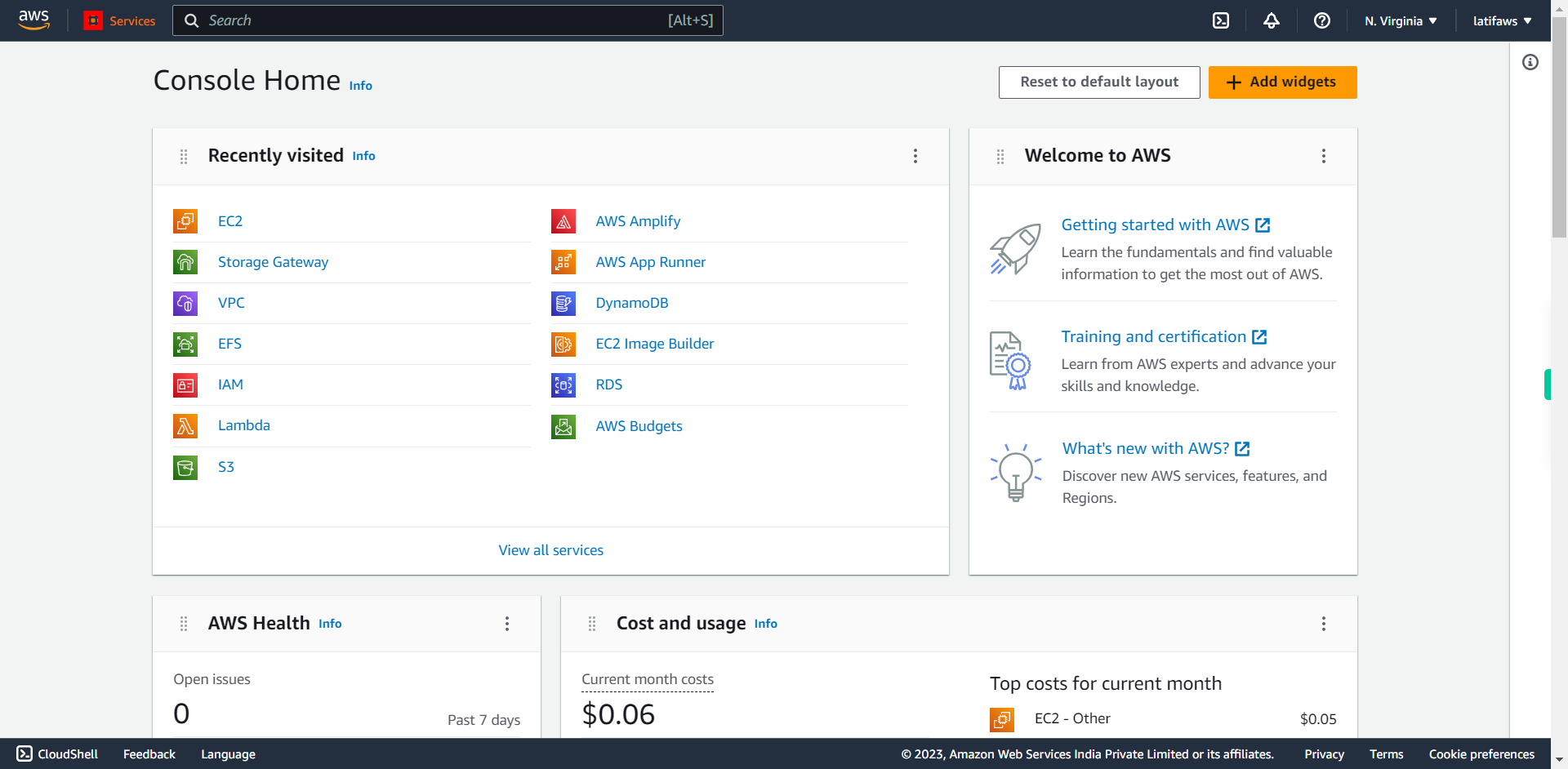 AWS Management Console