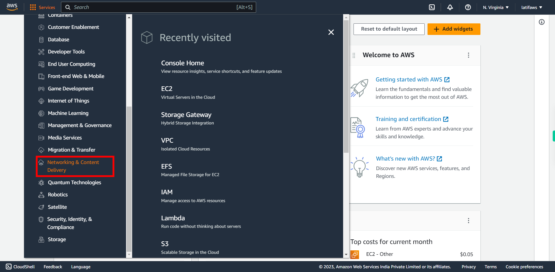 AWS Management Console