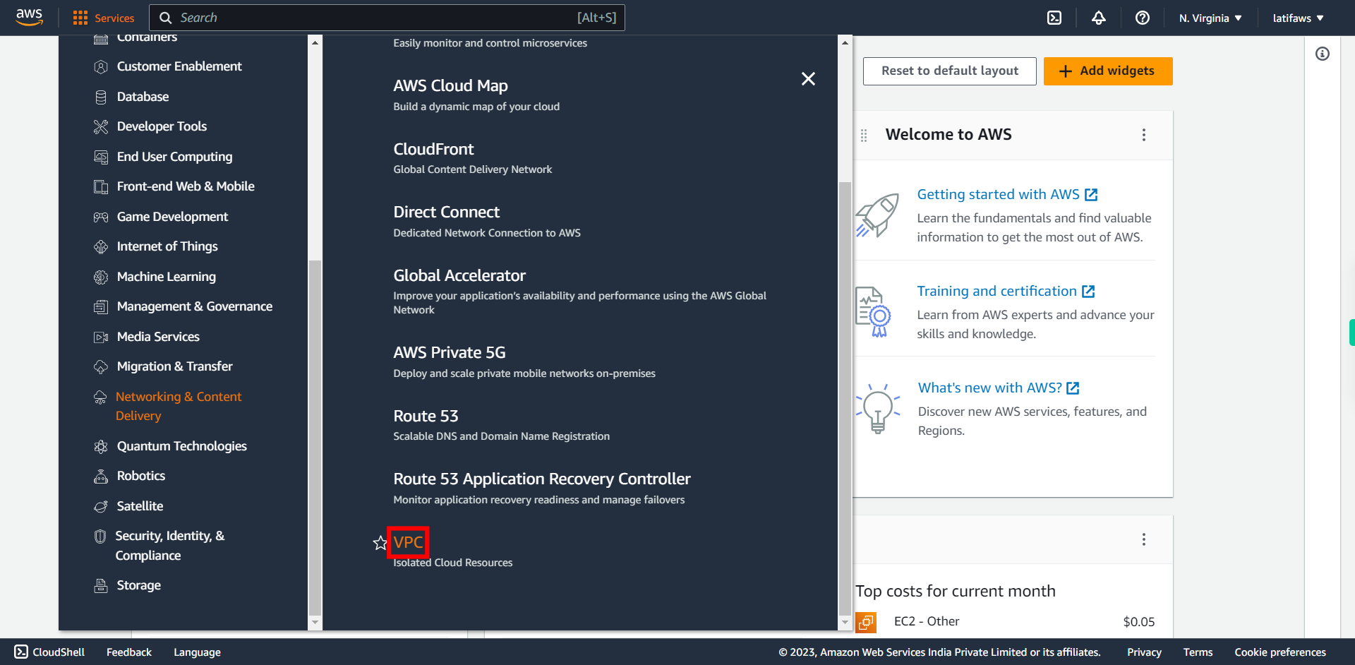 AWS Management Console