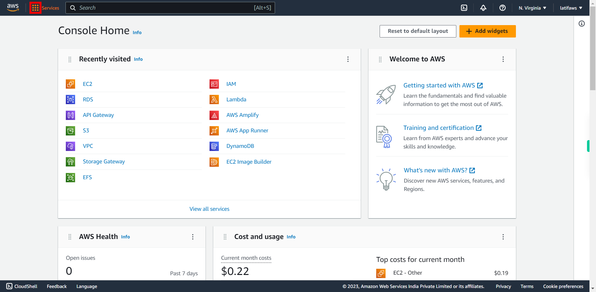 AWS Management Console