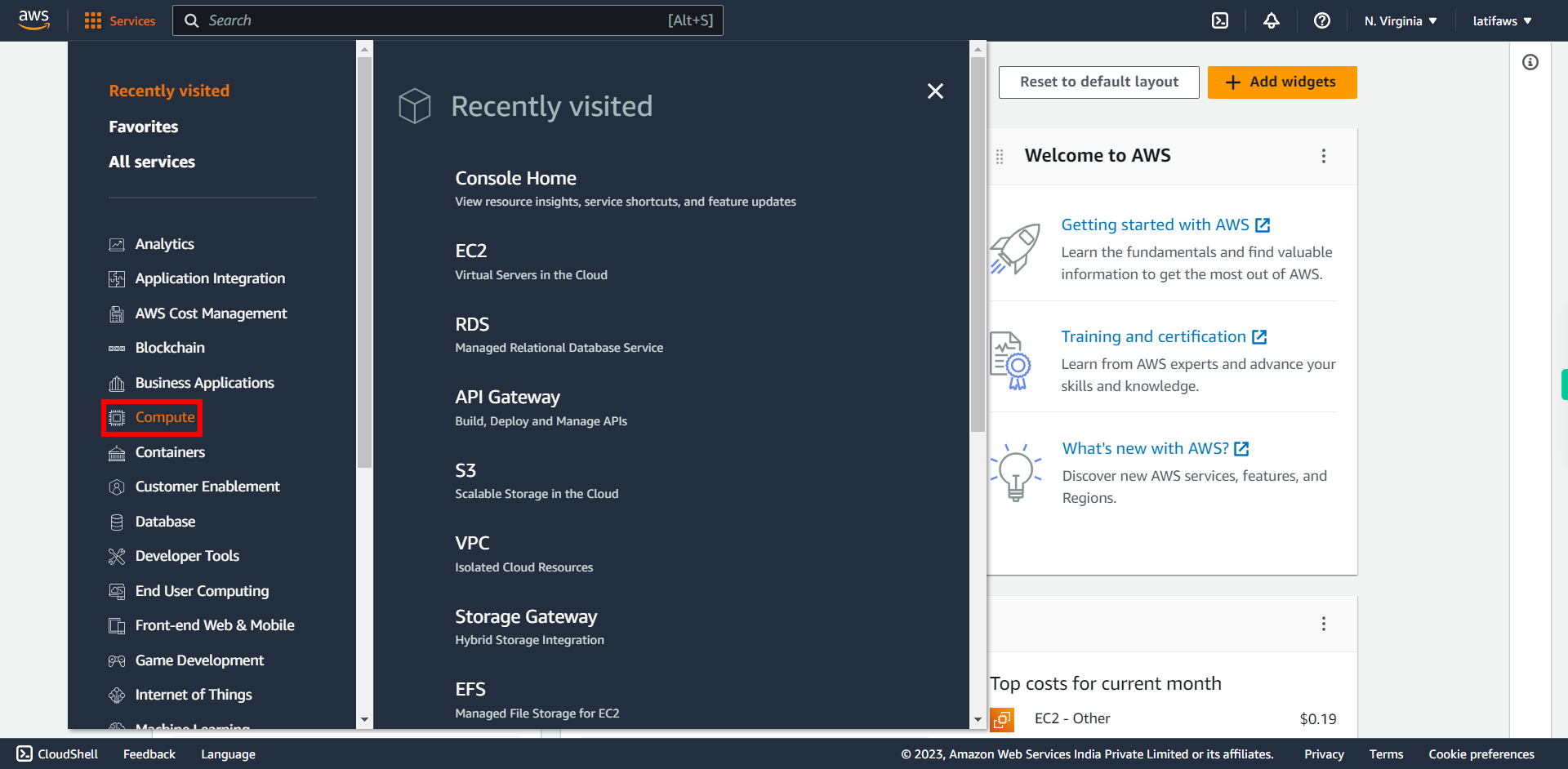 AWS Management Console