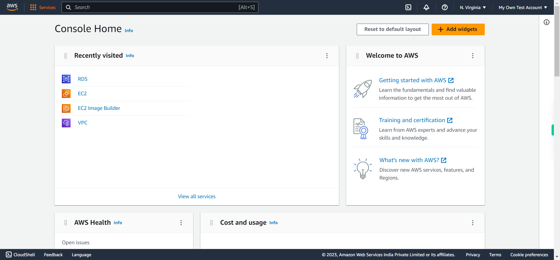 AWS Management Console