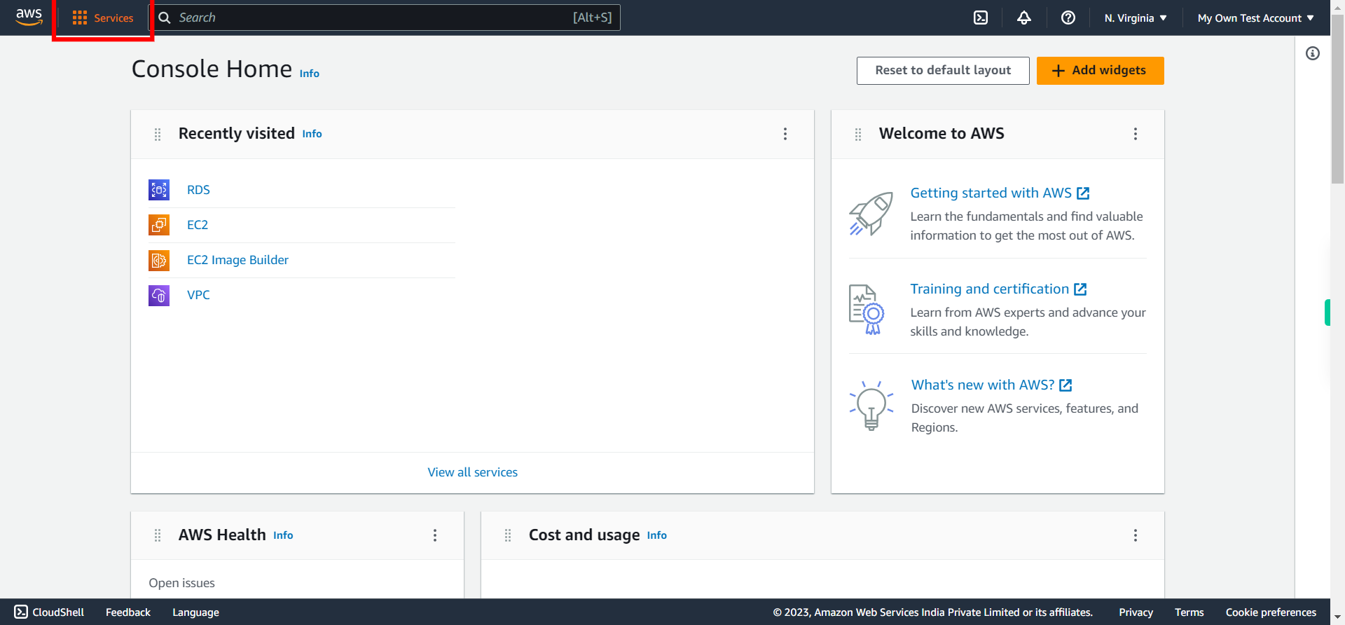 AWS Management Console