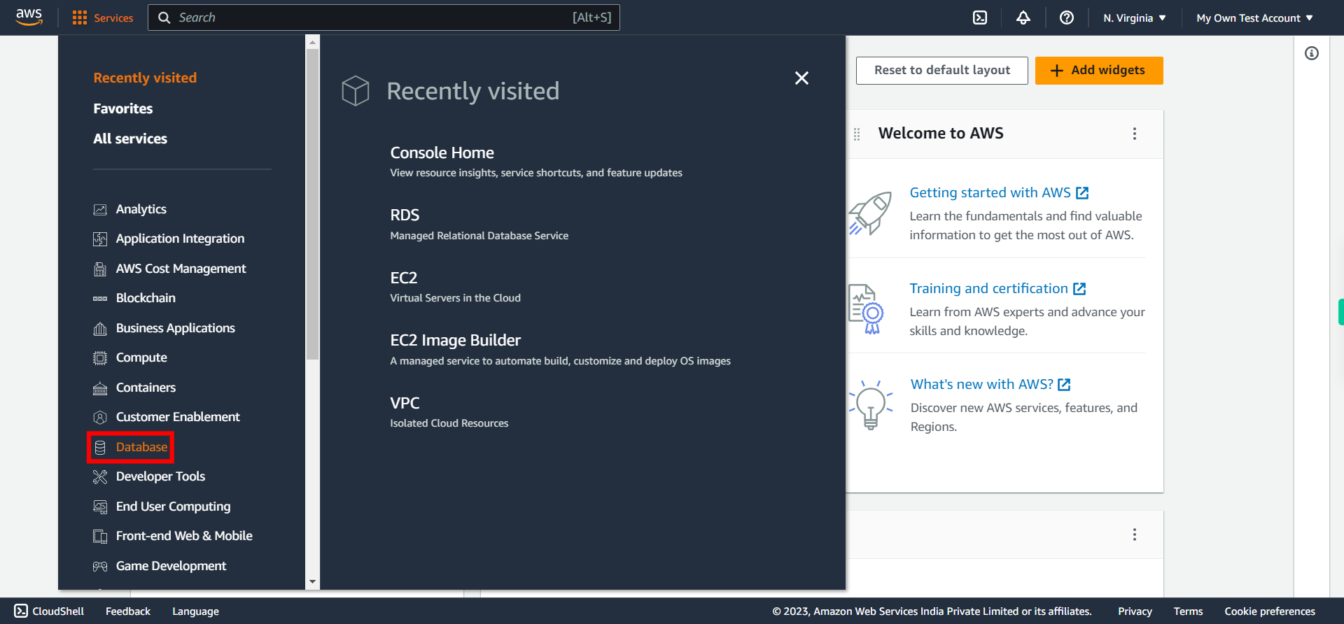 AWS Management Console