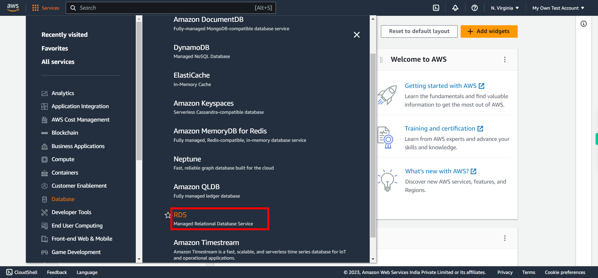 AWS Management Console