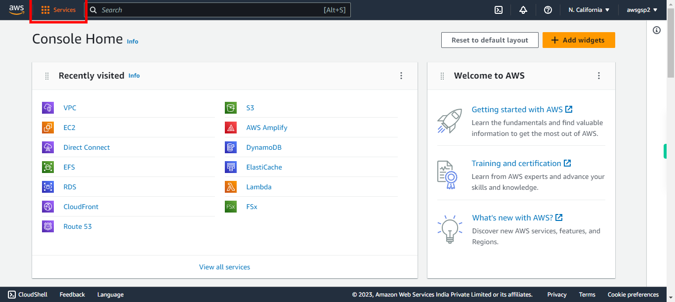 AWS Management Console