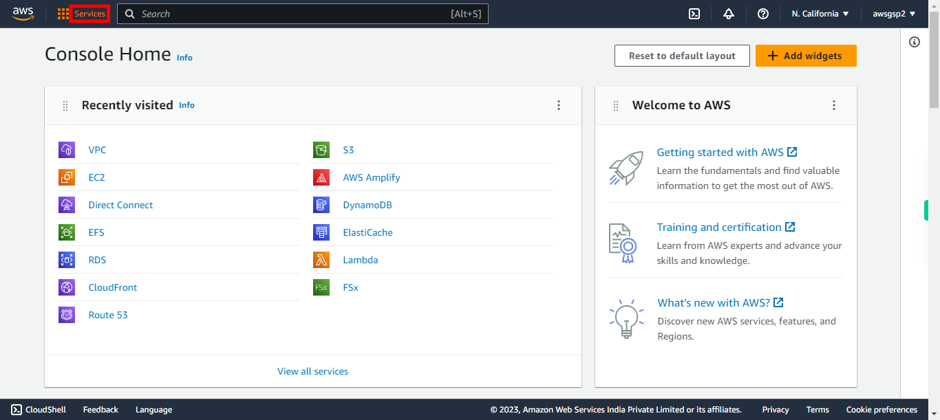 AWS Management Console