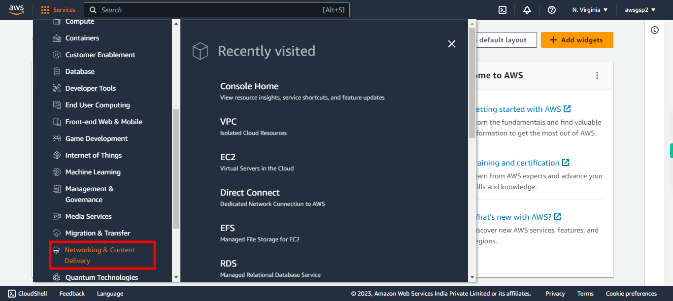 AWS Management Console