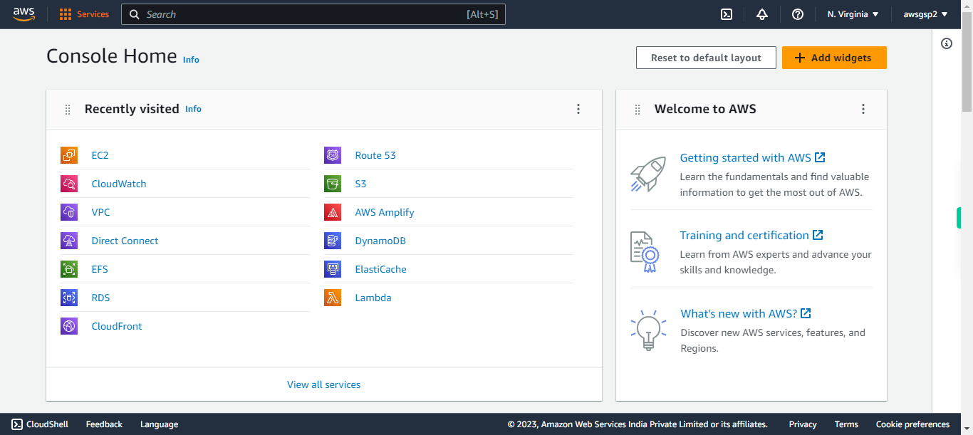 AWS Management Console