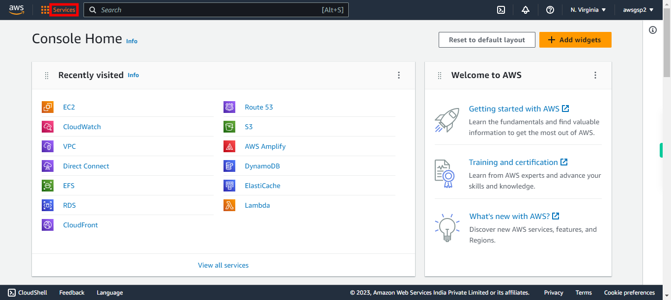 AWS Management Console