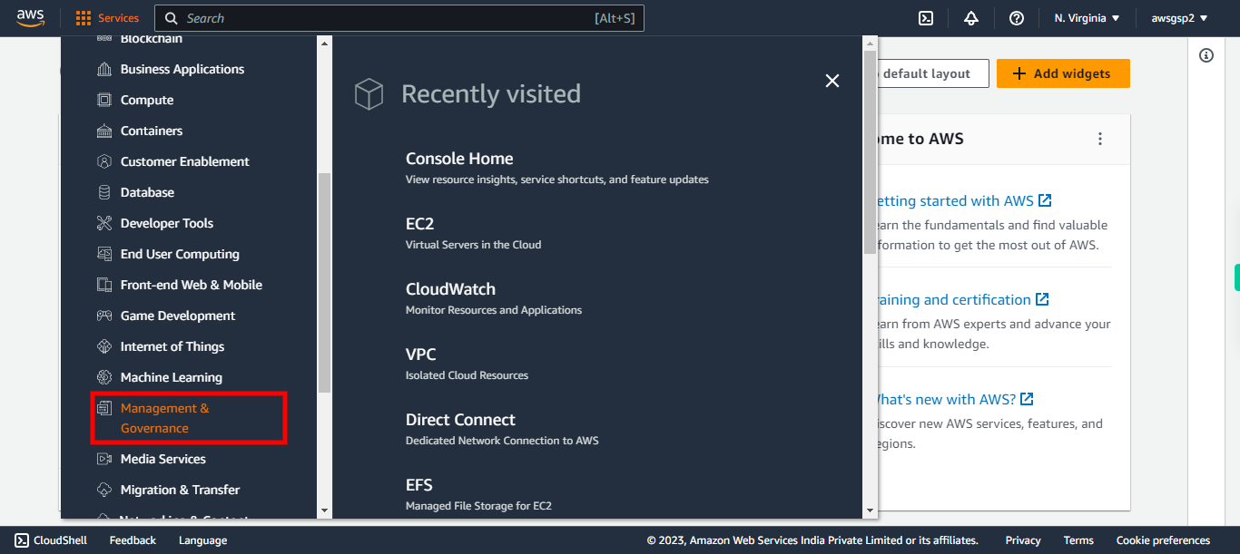 AWS Management Console