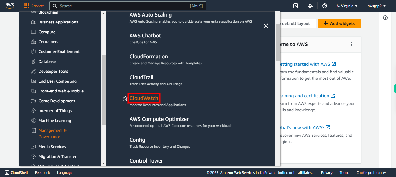 AWS Management Console