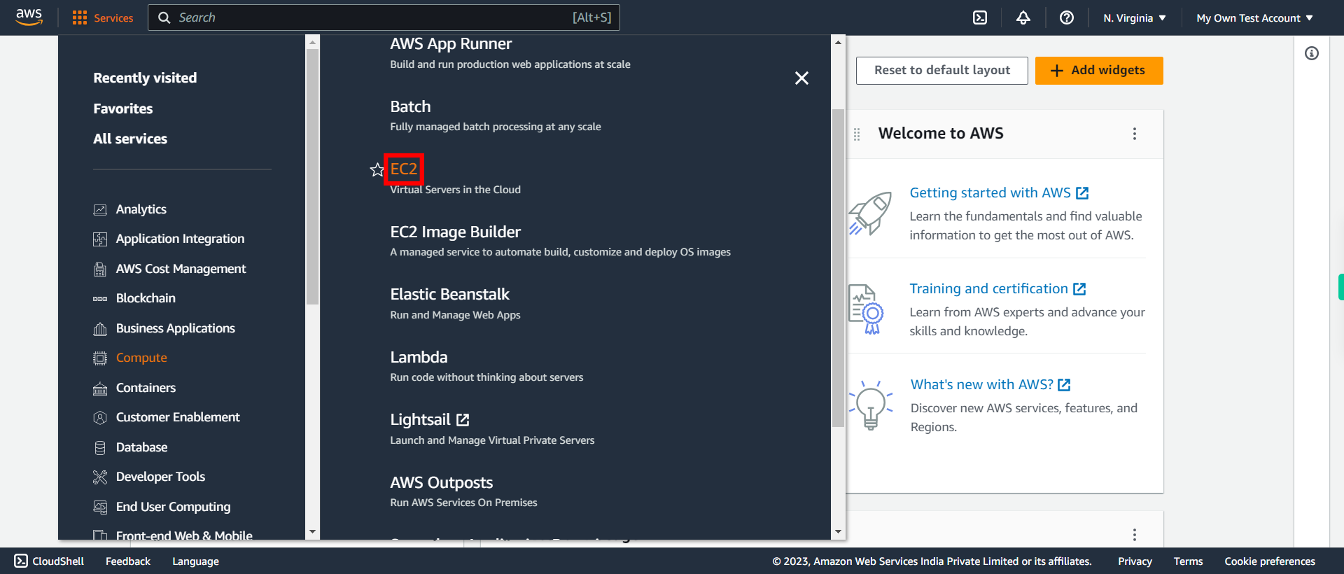 AWS Management Console