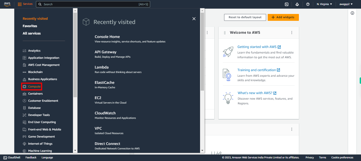 AWS Management Console