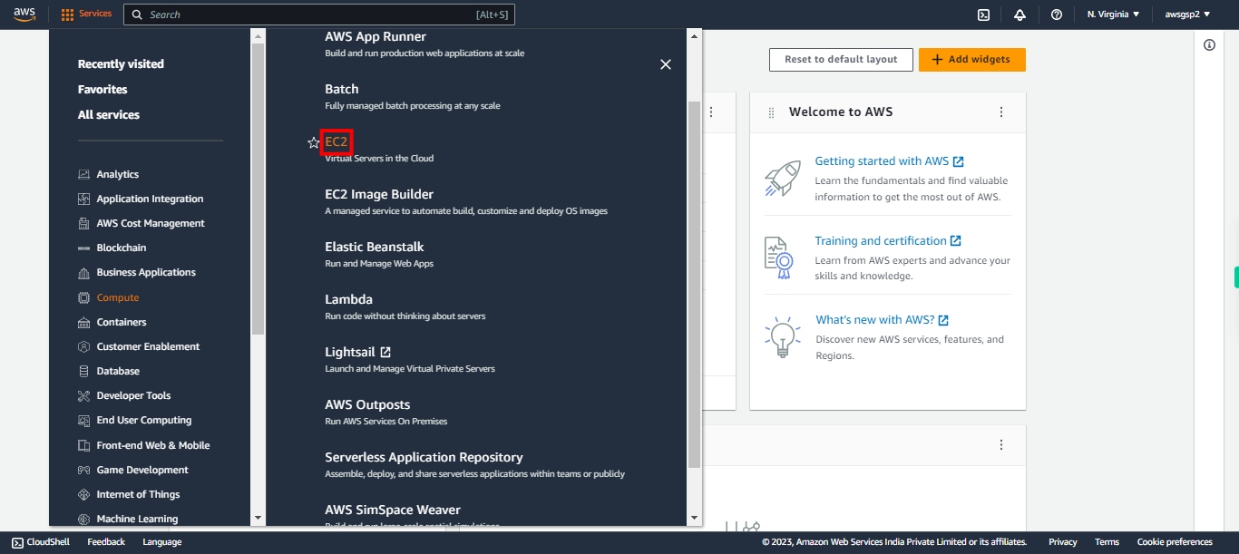 AWS Management Console