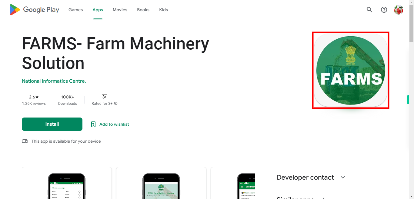 FARMS- Farm Machinery Solution - Apps on Google Play