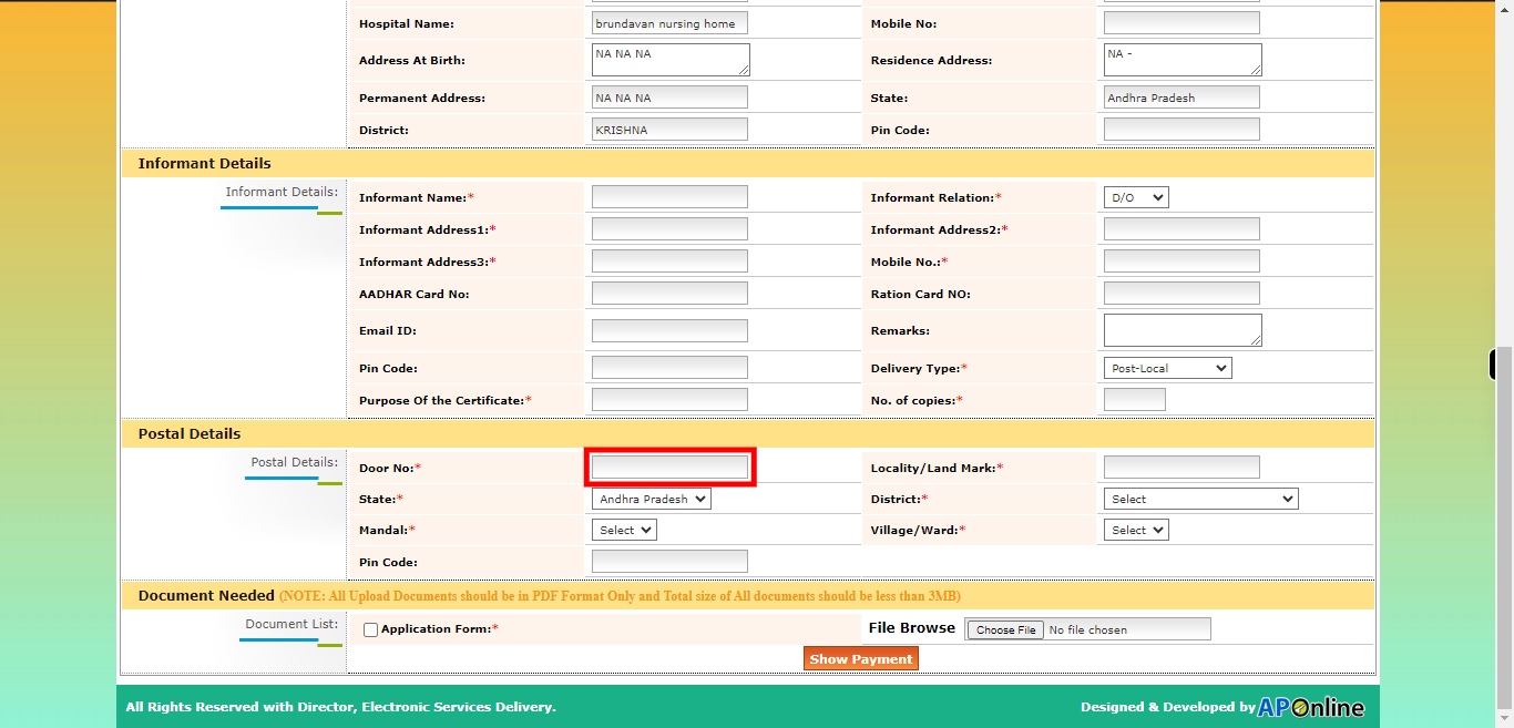 onlineap.meeseva.gov.in/CitizenPortal/userinterface/citizen/CDMA/UnifiedBirthDeathRequestApplication.aspx