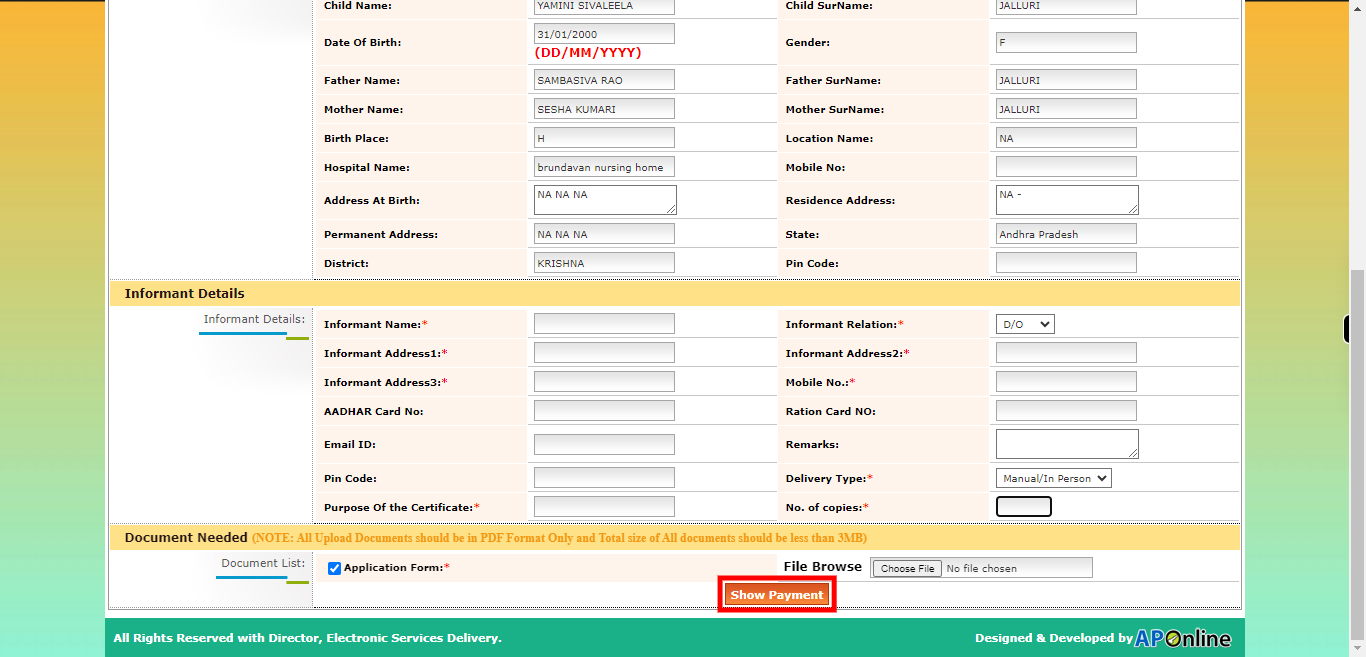 onlineap.meeseva.gov.in/CitizenPortal/userinterface/citizen/CDMA/UnifiedBirthDeathRequestApplication.aspx