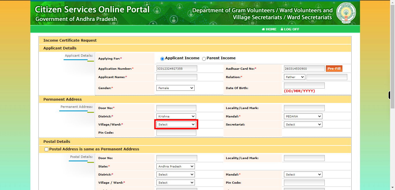 onlineap.meeseva.gov.in/CitizenPortal/userinterface/citizen/RevenueServices/IncomeCertificateApplication.aspx