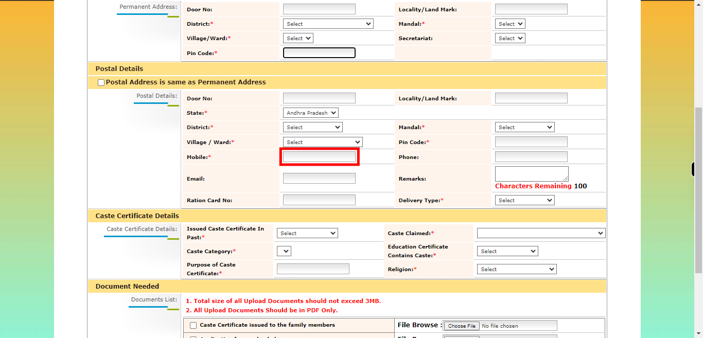 onlineap.meeseva.gov.in/CitizenPortal/userinterface/citizen/RevenueServices/CasteCertificateApplicationForm.aspx