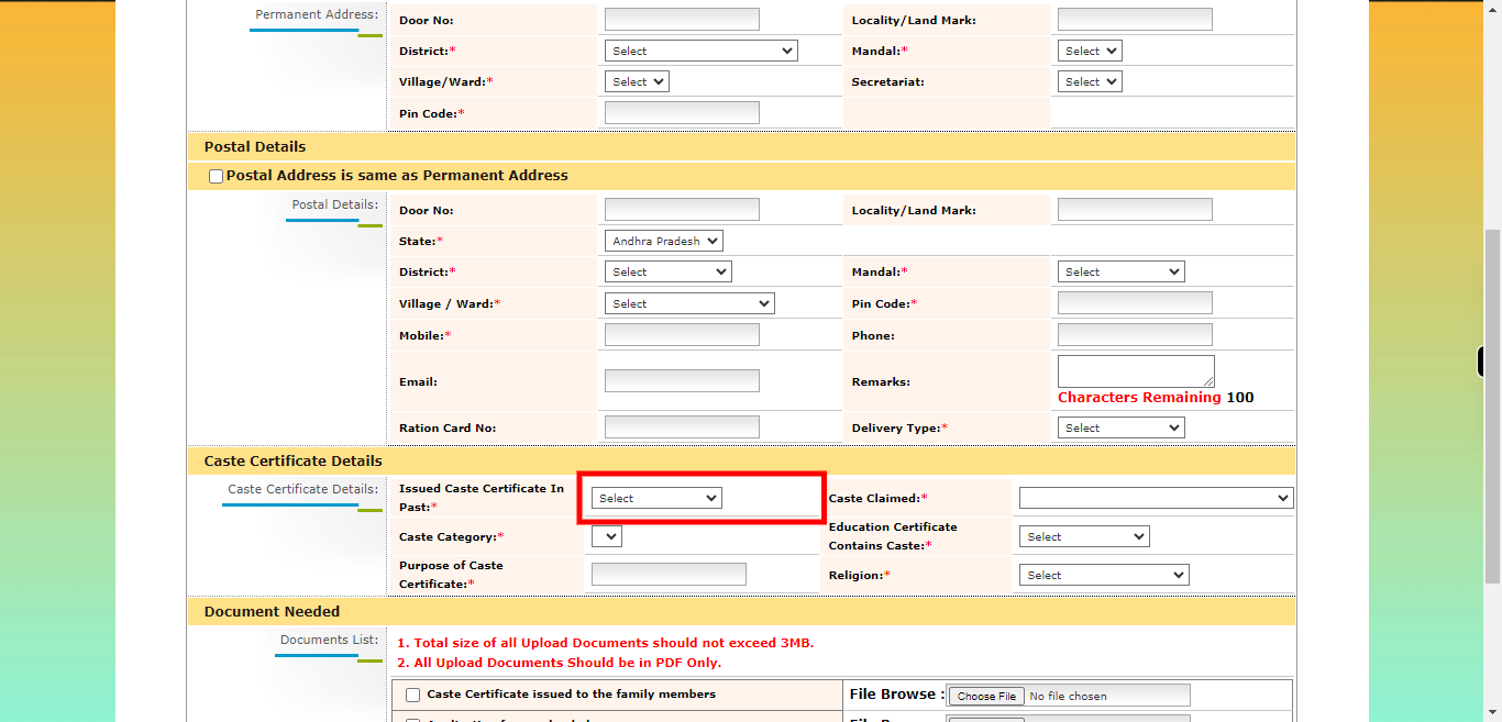 onlineap.meeseva.gov.in/CitizenPortal/userinterface/citizen/RevenueServices/CasteCertificateApplicationForm.aspx