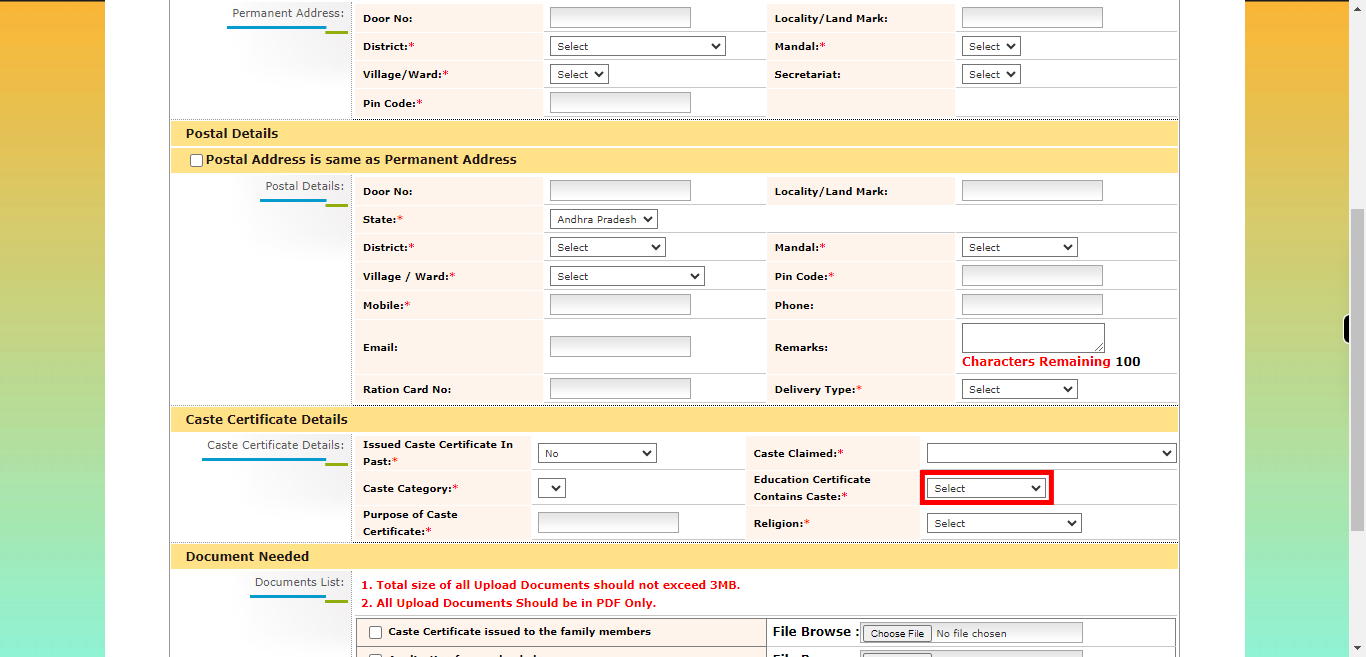 onlineap.meeseva.gov.in/CitizenPortal/userinterface/citizen/RevenueServices/CasteCertificateApplicationForm.aspx