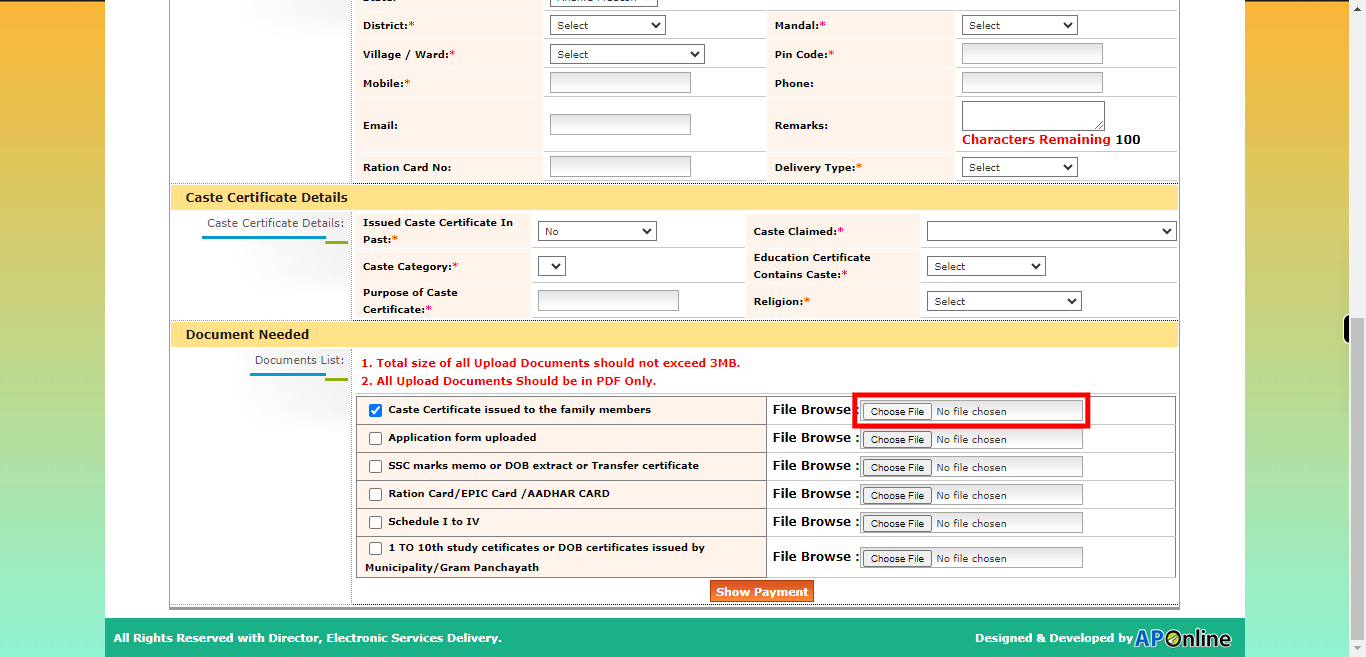 onlineap.meeseva.gov.in/CitizenPortal/userinterface/citizen/RevenueServices/CasteCertificateApplicationForm.aspx