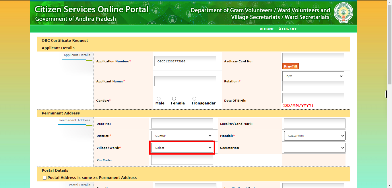 onlineap.meeseva.gov.in/CitizenPortal/userinterface/citizen/RevenueServices/OBC_ApplicationForm.aspx